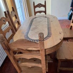 Dining room table and chairs