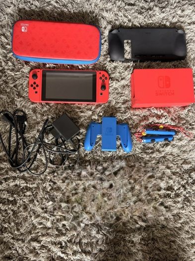 Nintendo Switch Mario Red & Blue Edition + Persona 5 Strikers