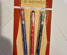 Legami Milano Erasable Gel Pens - Limited Edition Nutcracker Set (3 Pens)