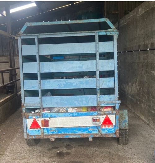 Tractor trailer, & Cow Box