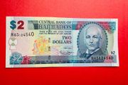 Barbados   2. Dollar.  2007. Pick  66a. ( Uncirculated )