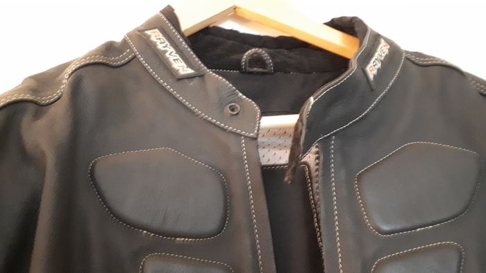 leather biker jacket