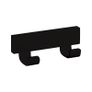 Set 3 Luxury solid brass construction Black edition bathroom accessories set Image 2