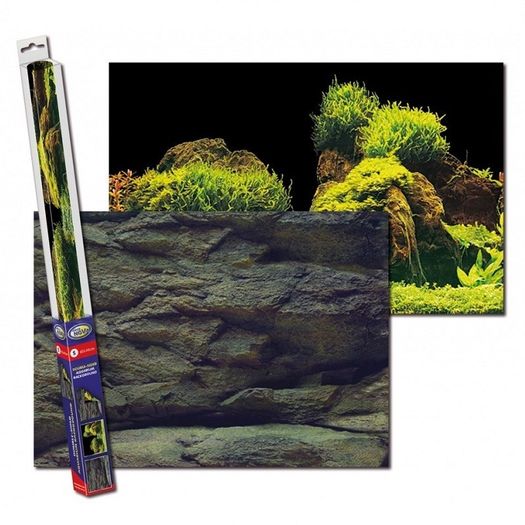 Rock-Plants background 100x50cm