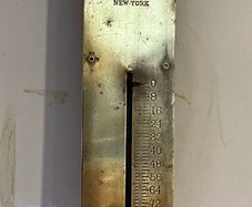 Vintage Brass Chatillion Spring Balance Scale