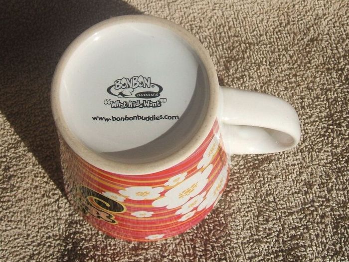 A LIST (Bonbon Buddies) - a colourful girl's mug (dated 2005). Unused & excellent condition.