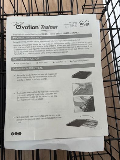 Dog crate
