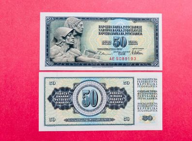 Yugoslavia  50 Dinara   1978. Pick  89d. ( Unc )