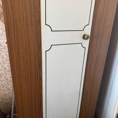 vintage wardrobe and matching dresser with mirror read full ad