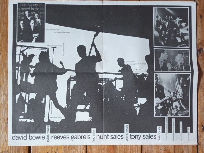 David Bowie / Tin Machine. 1989 Tour Programme.