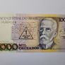Brazil  10-1000 Cruzeiros 1987-1989  5 notes Image 6