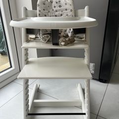 Stokke Tripp Trapp with baby set, cushion, tray and gliders