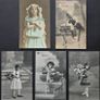 RARE Antique Children Postcards Collection Early 1900s Image 4