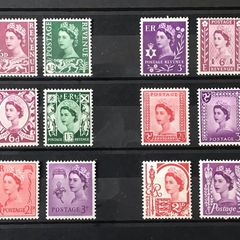 Great Britain 1958 QE II Regional Issues