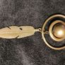 44 cm long Necklace, Unusual Pendant Image 4