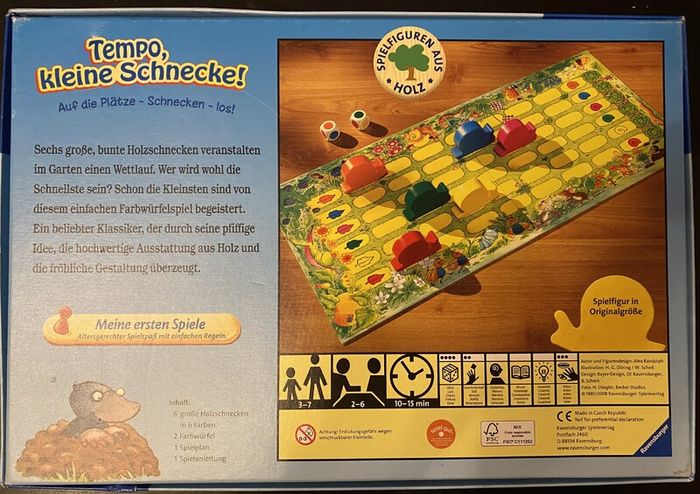 Ravensburger: Hurry little snail boardgame