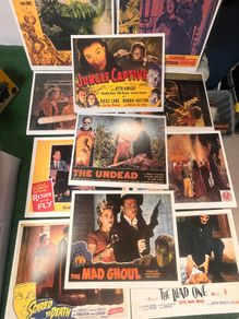 11 reproduction early Horror Films Lobby cards