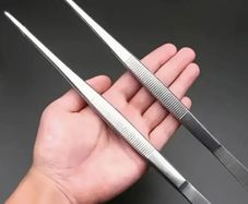 Professional Stainless Steel Tweezers Set, new, unopened.
