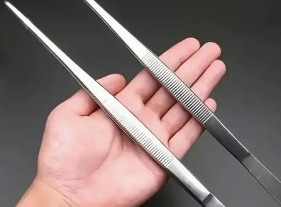 Professional Stainless Steel Tweezers Set, new, unopened.