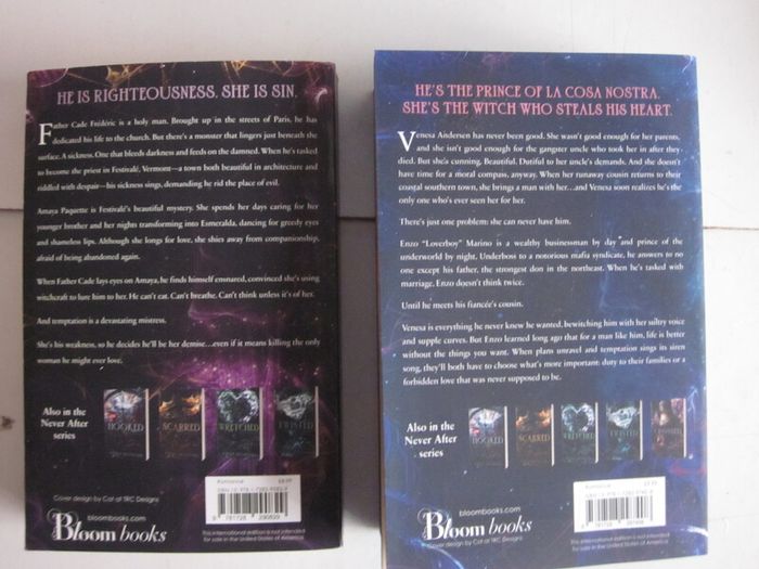 Never After Series by Emily McIntire Paperback X 6