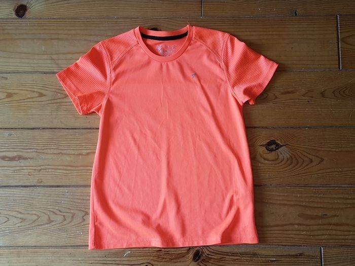 Age 8 Orange Sports Teeshirt