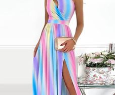 Brand new colourful dress