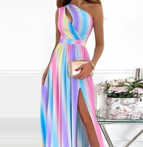 Brand new colourful dress
