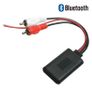 Car Universal Wireless Bluetooth Module Music Adapter Rca Aux Audio Cable Image 6