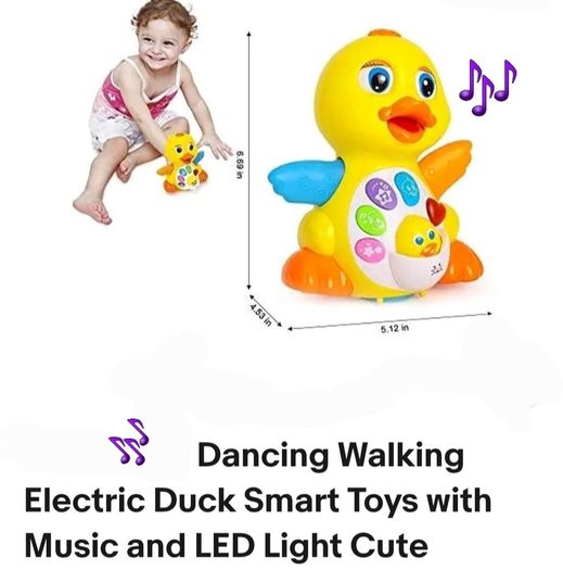 Dancing,  Walking Electronic duck (1078)