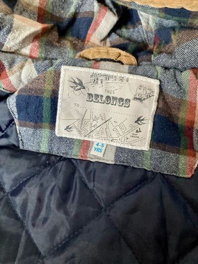 M&S boys winter coat 4-5y