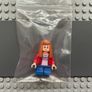 lego Jurassic world jw024 Maisie Lockwood minifigure - Red Jacket, Dark Orange Hair Image 3