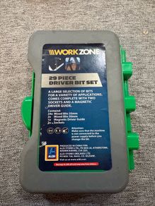 WorkZone Screwdriver Bit Set