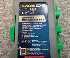 WorkZone Screwdriver Bit Set