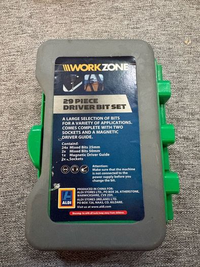WorkZone Screwdriver Bit Set