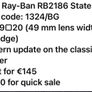Rayban sun glasses wayfarer Image 2