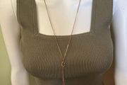 Gold tone necklace