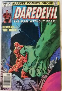 Daredevil #163 VS Hulk Bronze Age (1980)