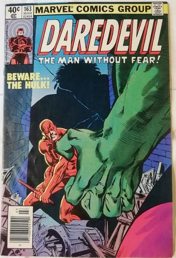 Daredevil #163 VS Hulk Bronze Age (1980)