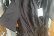 Cos brand new black wrap over cotton dress b