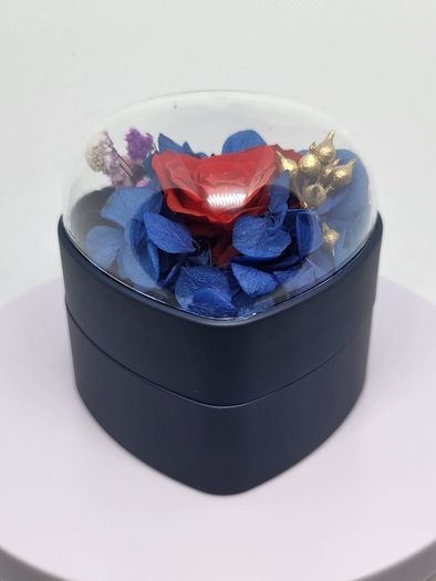 Heart Ring Box (Size 7x7x7 cm)