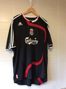 Liverpool Jersey. Official Adidas Mens European Away Jersey Season 2007-2008.Original From The Time. Not A Modern Day Remake.