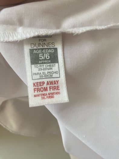 Dunnes school shirt (age 5-6)