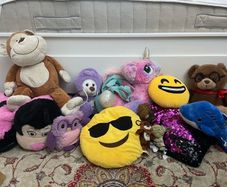 Lots of soft toys for free