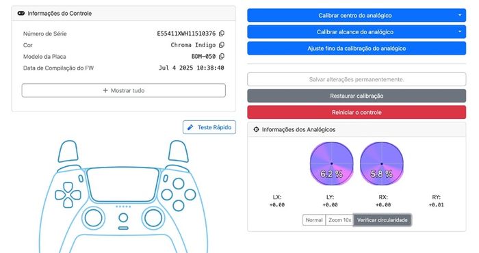 PS5 DualSense Chroma Indigo Controller (BDM-050)