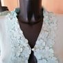 Women's Cardigan Blue SIZE 14 Image 2
