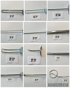 Slat Wall Hooks - Bars - Accessories - Hat Display - Clothes Display Bars - Clearance Prices!