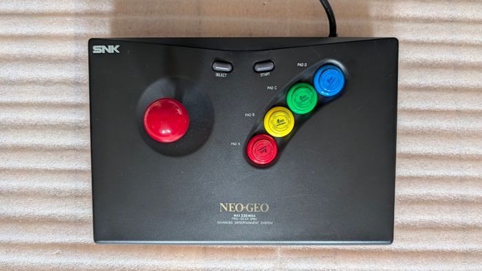 SNK Neo Geo AES 3-5 : Unibios 4.0 : Recapped : RGB Bypass : Modified