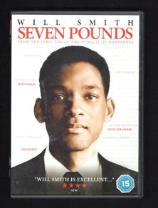Seven Pounds DVD Movie staring Will Smith, Rosario Dawson and Woody Harrelson