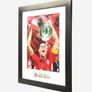Steven Gerrard signed Frame Image 2