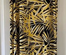 Ladies Black&Yellow Sun Dress